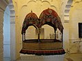 Hathi Howdah inside, Mehrangarh Museum, Jodhpur.