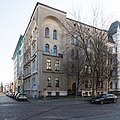 Deutsch: Wohnhaus Hegelstraße 35 in Magdeburg-Altstadt. This is a photograph of an architectural monument. It is on the list of cultural monuments of Magdeburg.