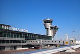 Helsinki-Vantaa Airport in Vantaa, the largest airport in Finland