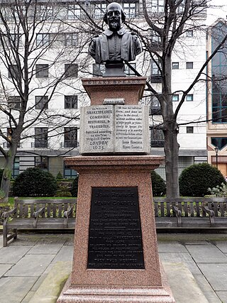 <span class="mw-page-title-main">John Heminges and Henry Condell Memorial</span> Memorial in London