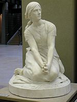 Statuia lui Joan ca păstorească de la Muzeul d'Orsay