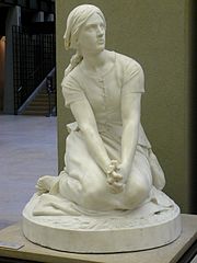 Henri Chapu, Jeanne d'Arc (1872), París, museo de Orsay