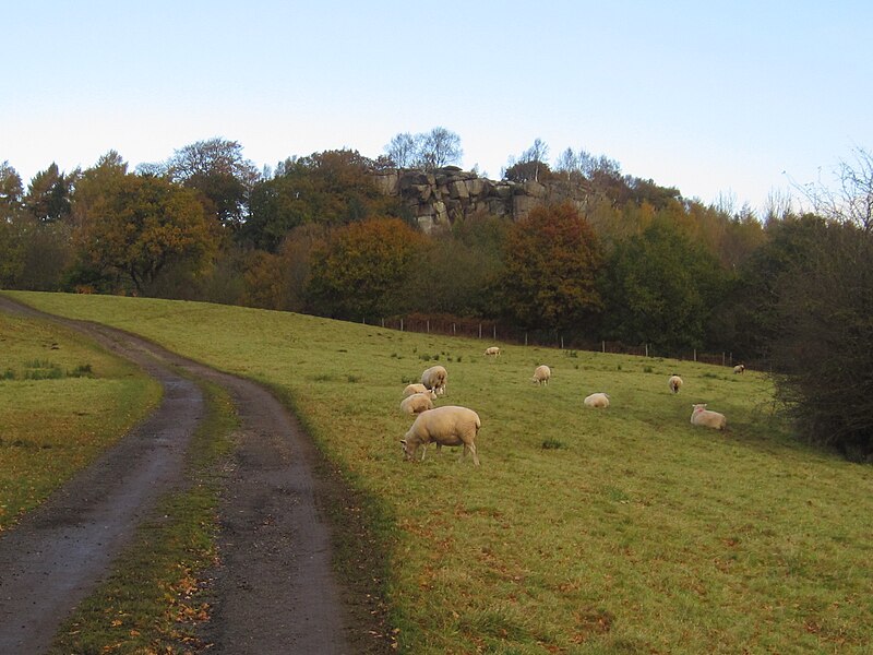 File:Hermits Cave from the Limestone Way - geograph.org.uk - 3217651.jpg