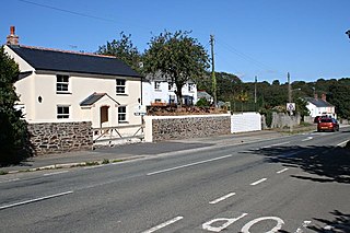 <span class="mw-page-title-main">Hewas Water</span> Hamlet in Cornwall, England