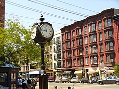 Clock at Eleventh Street Hoboken3.jpg
