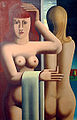 Heinrich Hoerle: Dvě ženy (1930)