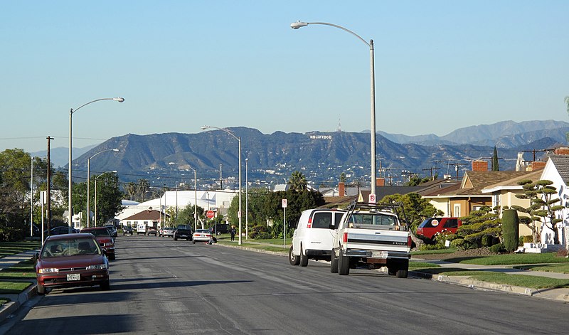 File:Hollywood Hills view from Jefferson Park.jpg