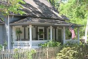 House on "The Ridge" - Ridgeville, Georgia, U.S. This is an image of a place or building that is listed on the National Register of Historic Places in the United States of America. Its reference number is 85000863.