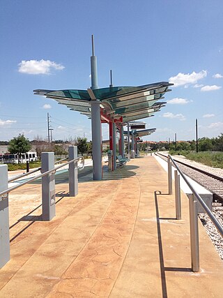 <span class="mw-page-title-main">Howard station (CapMetro Rail)</span> Hybrid rail station in Austin, Texas