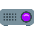 Icons8 flat video projector.svg