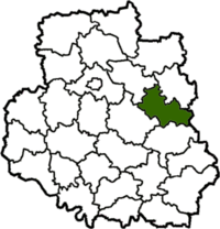 Ільлінецкі раён на мапе