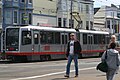 Breda LRV na parada da Igreja e do Mercado