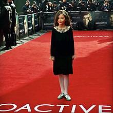 Indica Watson attending the London Premiere of Radioactive.jpg