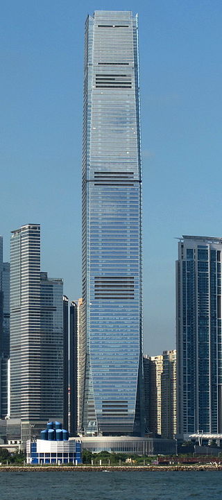 <span class="mw-page-title-main">International Commerce Centre</span> Skyscraper in West Kowloon, Hong Kong