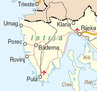 rijeke u istri karta Istarska Zupanija Wikipedija rijeke u istri karta