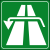 Panneaux de signalisation italiens - autoroute renversement.svg