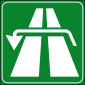 Italienske trafikkskilt - inversione di marcia autostradale.svg
