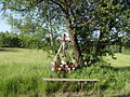 Polski: Krzyż przydrożny na wschodnim skarju wsi Błaszków English: Wayside cross on the est board of Blaszkow