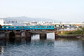 兵庫運河に架かる和田旋回橋