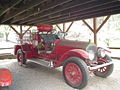 The Jack Daniel's Fire Department at the Jack Daniel's Distillery in Lynchburg, Tennessee, USA. Fire Truck type is Unknown.