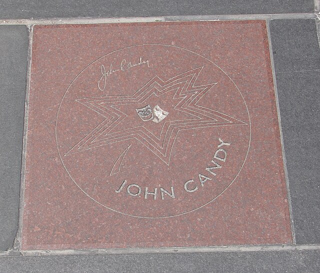 Candy's star on Canada's Walk of Fame