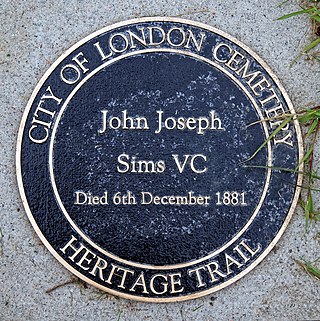 <span class="mw-page-title-main">John Joseph Sims</span> Recipient of the Victoria Cross