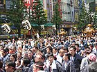 神田祭の神輿宮入