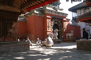 Kathmandu Durbar Square, Gates, Nepal.jpg