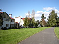 Part of the Signature Pointe housing complex.