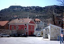 Blick von Knin auf die Festung (2004)