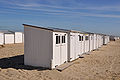 Beach cabins in Knokke