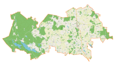 Mapa lokalizacyjna gminy Kowale Oleckie