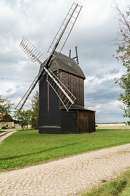Windmühlenweg in Wiedemar