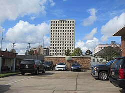 Downtown Lafayette, Louisiana'daki Chase Bankası