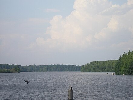 Unnukka, one of the numerous lakes