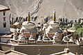 Lamayuru Monastery, Chortens, Buddhist stupas, Ladakh, India.jpg