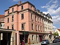 Tenement house, to the right in a closed development