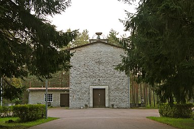 Chapelle du cimetière de Liiva.