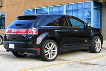 Pre-facelift Lincoln MKX (US) Lincoln MKX rear.jpg