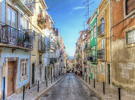 Just walking up the hills of Lisbon is a delightful experience, but bear in mind the steep grade of many of the streets