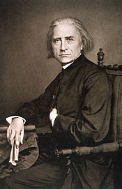 Imaxe do compositor húngaro Franz Liszt
