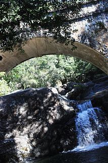 Crystal Creek (Mutarnee) river in New South Wales, Australia