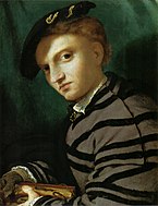 A Young Man with a Book Lorenzo Lotto, 1526.