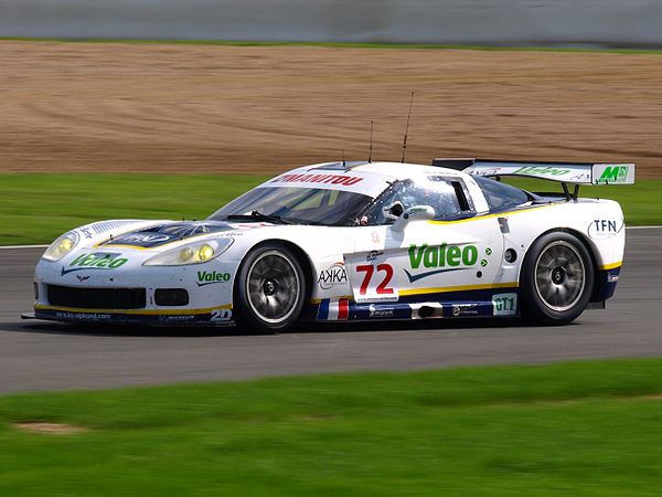 Guillaume Moreau and Patrice Goueslard won the GT1 title for Luc Alphand Aventures.