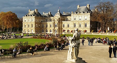 Luxembourg Gardens in Paris