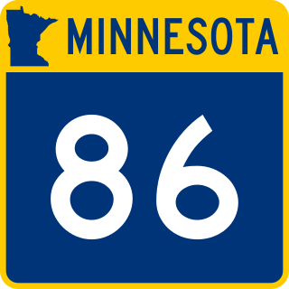 <span class="mw-page-title-main">Minnesota State Highway 86</span> State highway in Minnesota, United States