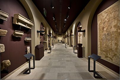 Faras Gallery interior, National Museum Warsaw