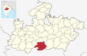 Localisation de District de Betul