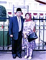 Ma'ruf Amin jo bini partamonyo, Siti Churiyah.