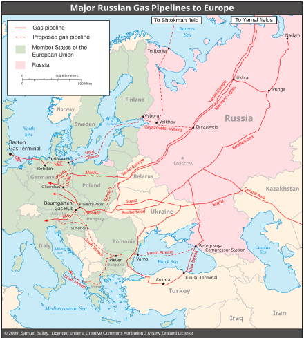 Besar Pipa Gas rusia ke Eropa.svg